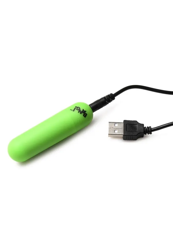 Female Sex Toys BANG Bang 28x Glow In The Dark Rechargeable Silicone Bullet with Remote