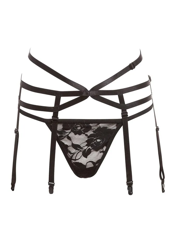 Female Sex Toys Barely Bare Barely Bare Strappy Garter and Panty