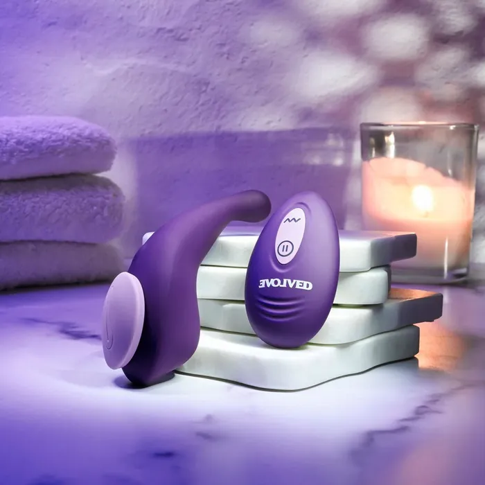Female Sex Toys Evolved Evolved PANTY PARTY Purple USB Rechargeable Panty Vibrator with Remote Control Female Sex Toys Evolved Evolved PANTY PARTY Purple USB Rechargeable Panty Vibrator with Remote Control