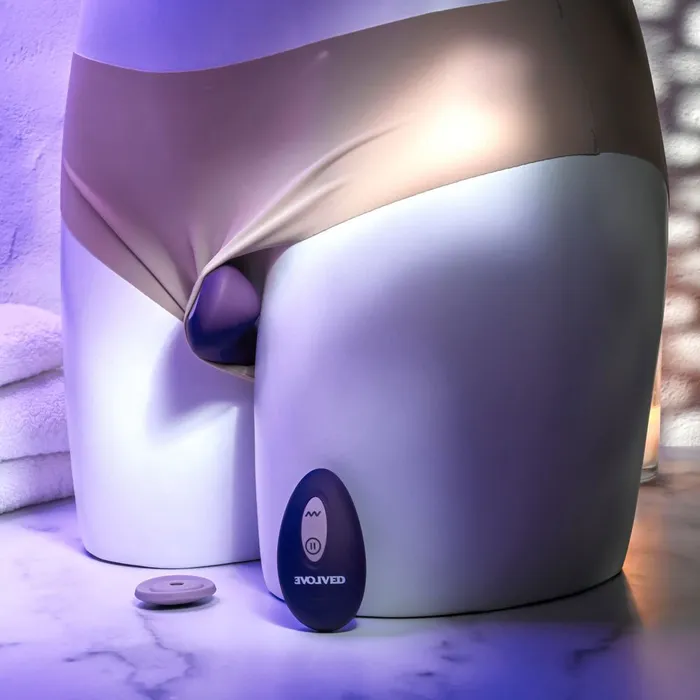 Female Sex Toys Evolved Evolved PANTY PARTY Purple USB Rechargeable Panty Vibrator with Remote Control Female Sex Toys Evolved Evolved PANTY PARTY Purple USB Rechargeable Panty Vibrator with Remote Control