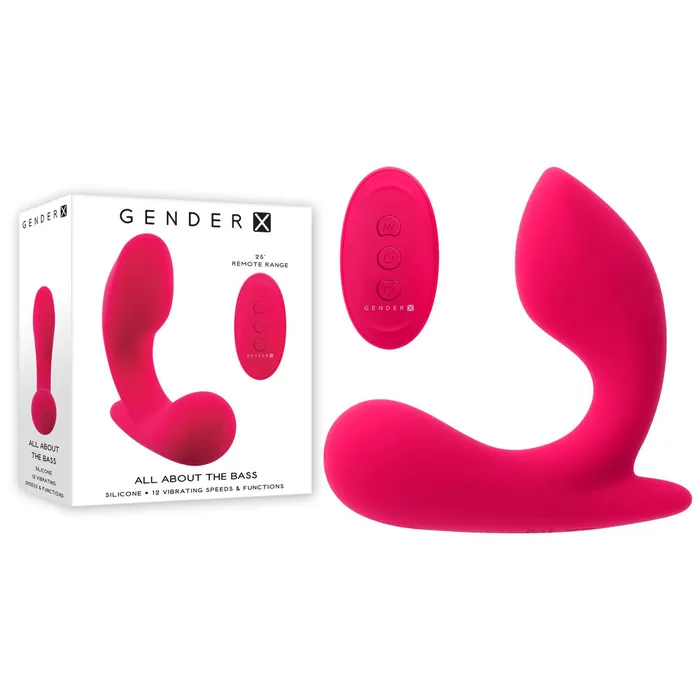 Female Sex Toys Gender X Gender X ALL ABOUT THE BASS Pink USB Rechargeable Wearable Vibrator with Wireless Remote Female Sex Toys Gender X Gender X ALL ABOUT THE BASS Pink USB Rechargeable Wearable Vibrator with Wireless Remote
