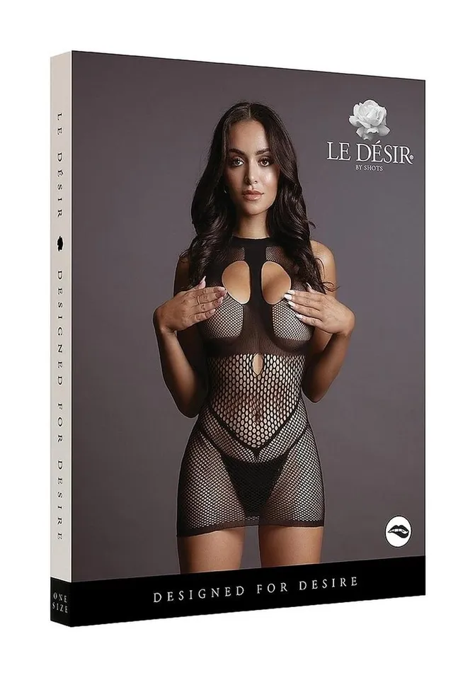 Female Sex Toys Le Desir Duo Net Open Cup Mini Dress Le Desir