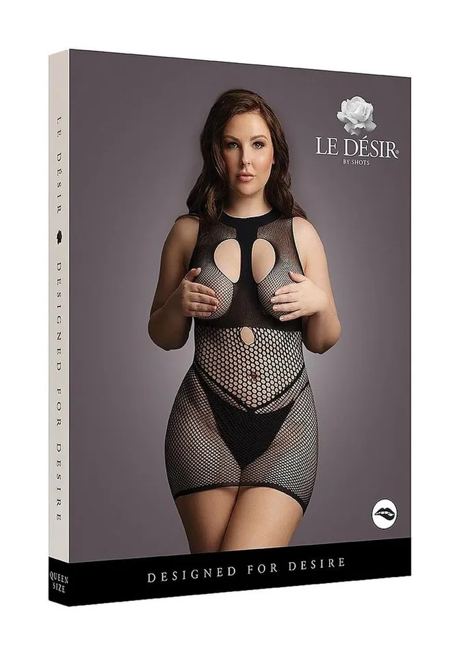 Female Sex Toys Le Desir Duo Net Open Cup Mini Dress Le Desir