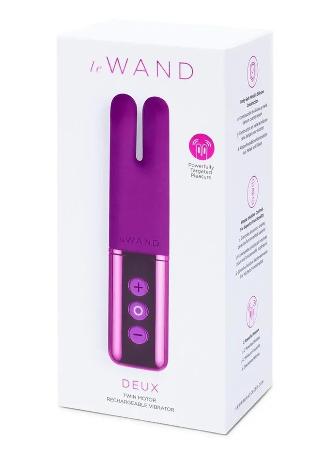 Female Sex Toys Le Wand Le Wand Deux Silicone Rechargeable Dual Vibrator Female Sex Toys Le Wand Le Wand Deux Silicone Rechargeable Dual Vibrator