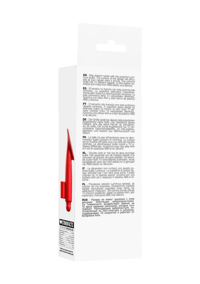 Female Sex Toys Luminous Luminous Thea Bullet with Silicone Sleeve