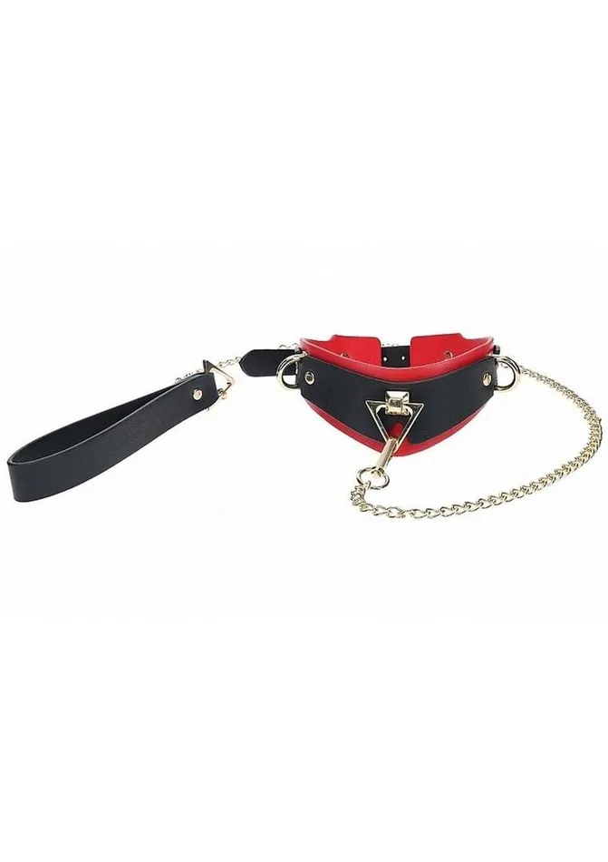 Female Sex Toys Ouch Milan Collection Collar with Leash Ouch