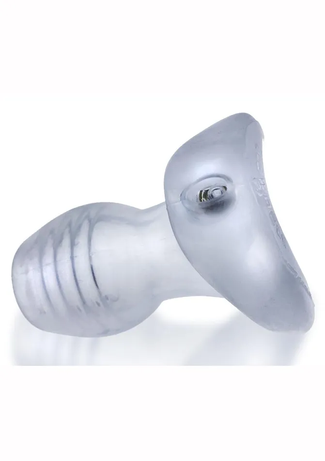 Female Sex Toys Oxballs Glowhole 2 Light Up Hollow Silicone Buttplug