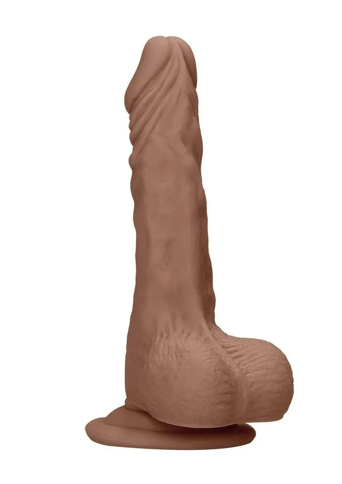 Female Sex Toys Realrock Skin Realistic Dildo with Balls Real Rock