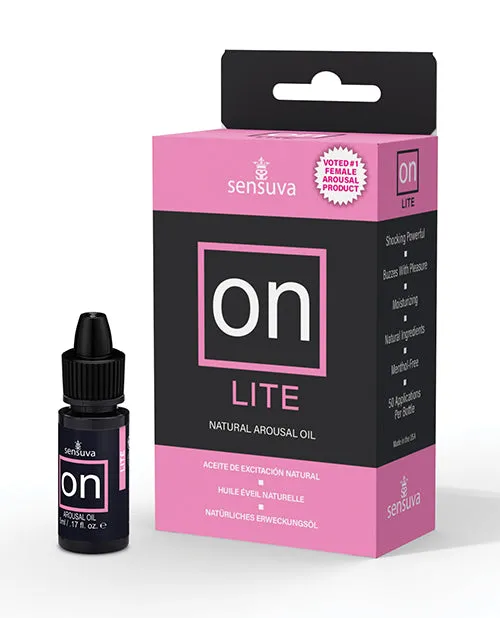Female Sex Toys Sensuva Valencia Naturals ON Lite Arousal Oil Medium Box 5 ml Female Sex Toys Sensuva Valencia Naturals ON Lite Arousal Oil Medium Box 5 ml