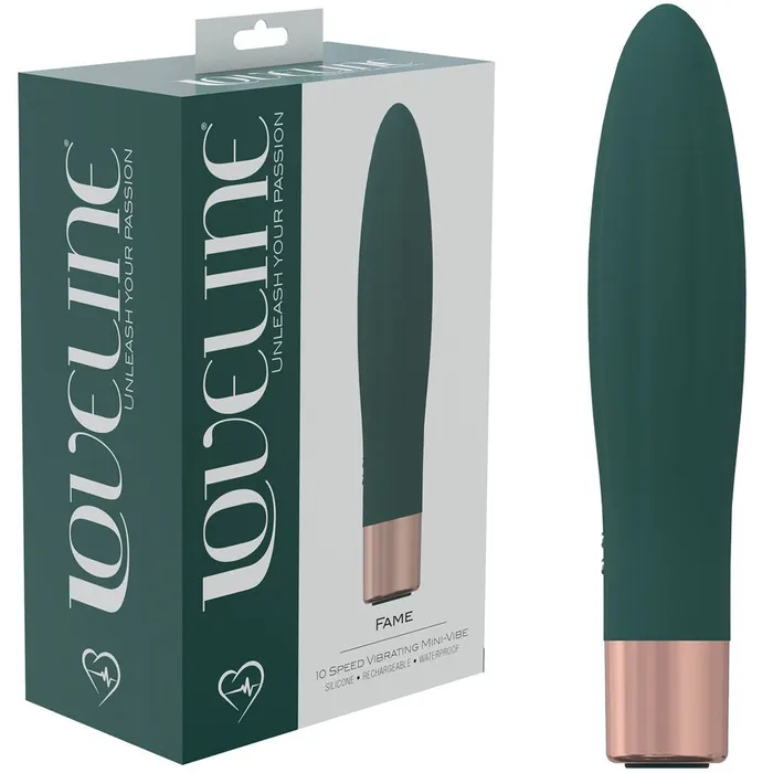 Female Sex Toys Shots Toys LOVELINE Fame Green 144 cm USB Rechargeable Vibrator Female Sex Toys Shots Toys LOVELINE Fame Green 144 cm USB Rechargeable Vibrator