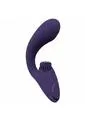 Female Sex Toys Vive by Shots Vive Gen Rechargeable Silicone Triple Motor GSpot Vibrator with Pulse Wave