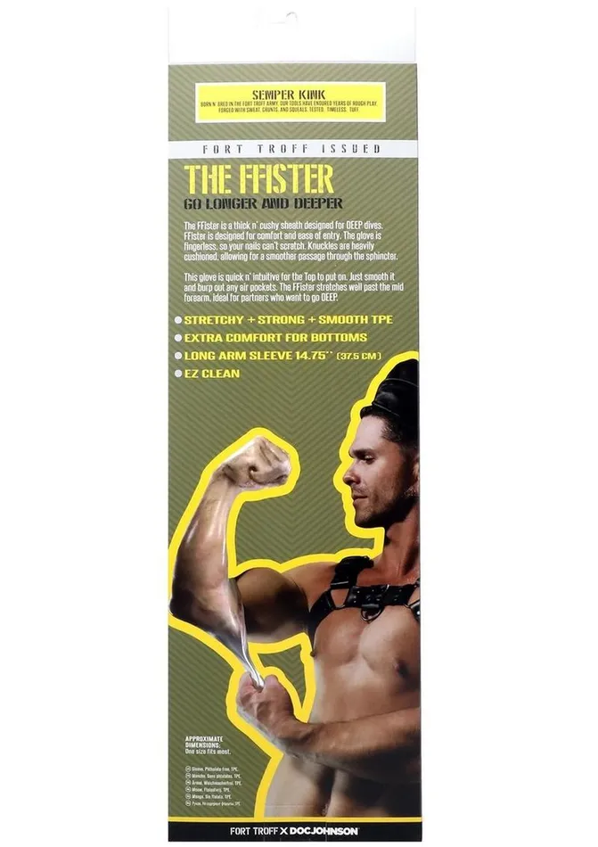 Fort Troff Ffister Silicone Glove Fort Troff Female Sex Toys