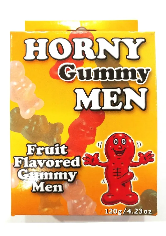Horny Gummy Men Fruit Flavored Gummy Men Hott Products Female Sex Toys