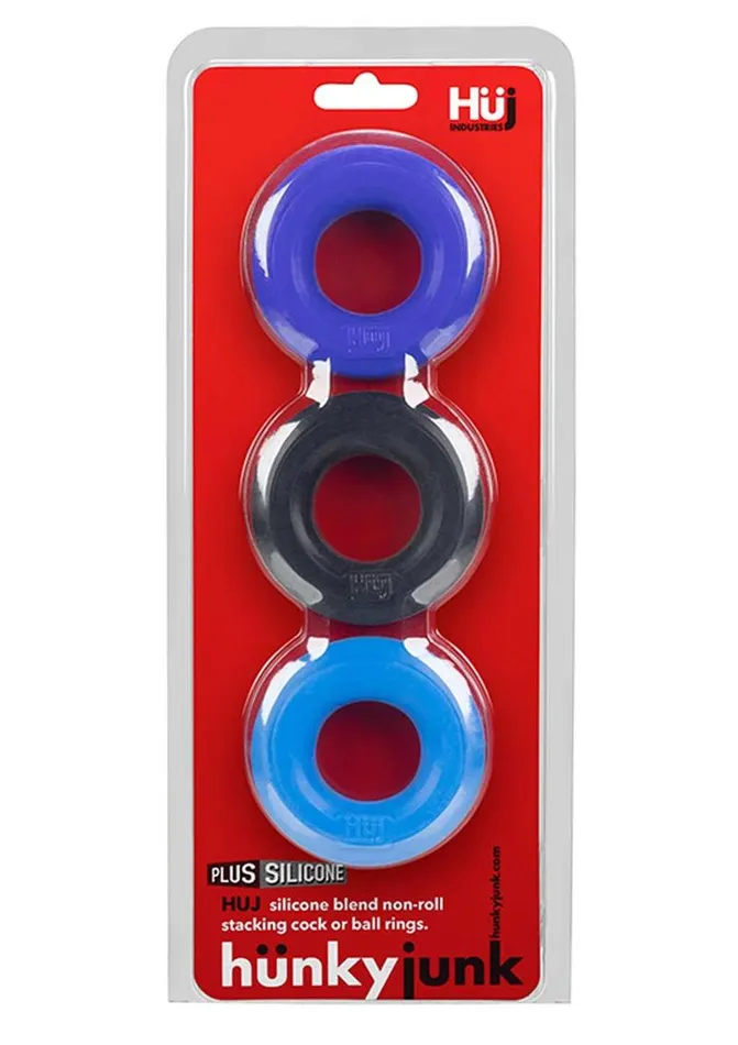 Hunkyjunk Female Sex Toys Hunkyjunk Huj3 Silicone CRings