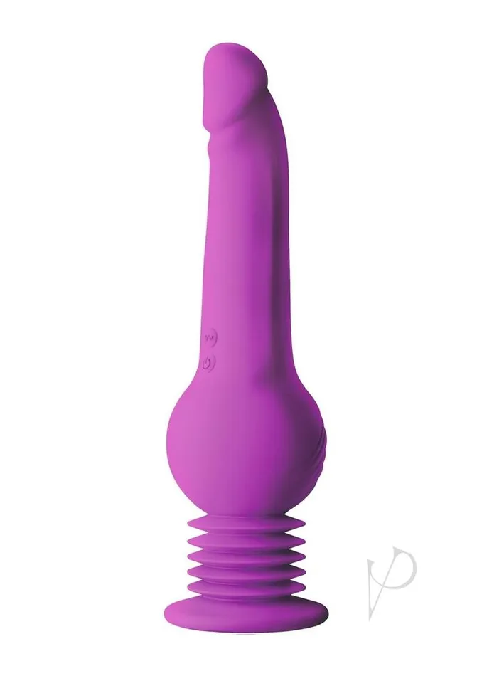 Impressions New York Rechargeable Silicone GyroQuake Dildo Impressions Female Sex Toys