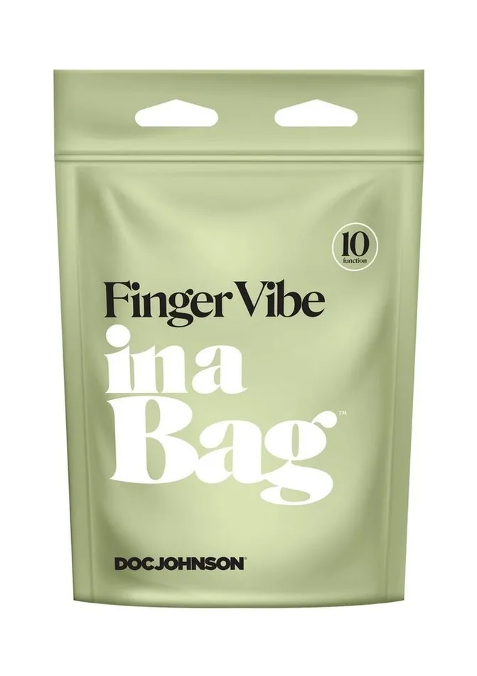 In A Bag Female Sex Toys In A Bag Silicone Rechargeable Finger Vibe