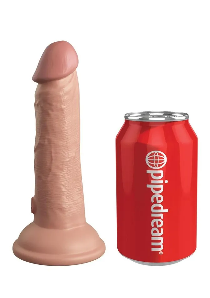 King Cock Female Sex Toys King Cock Elite Dual Density Silicone Dildo