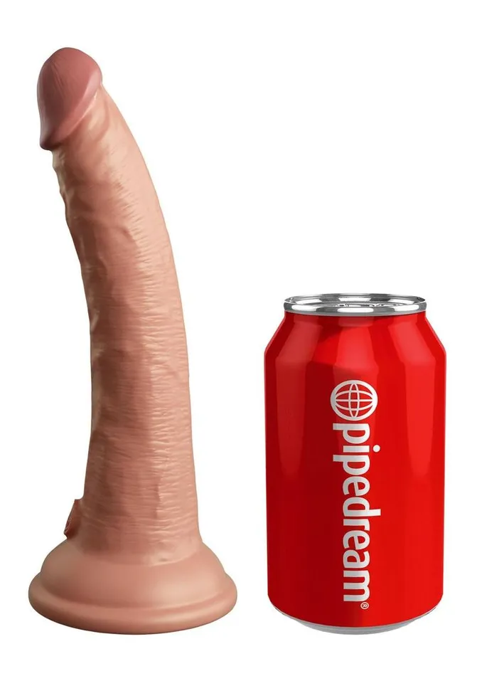 King Cock Female Sex Toys King Cock Elite Dual Density Silicone Dildo