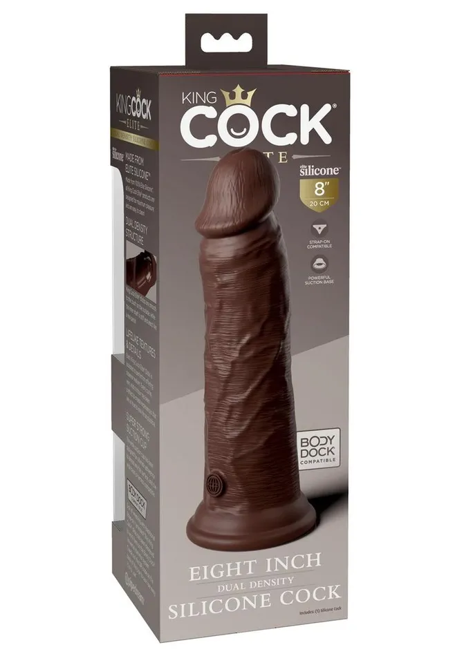 King Cock Female Sex Toys King Cock Elite Dual Density Silicone Dildo
