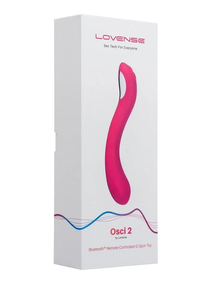 Lovense Female Sex Toys Lovense Osci 2 Rechargeable Remote Control GSpot Vibrator