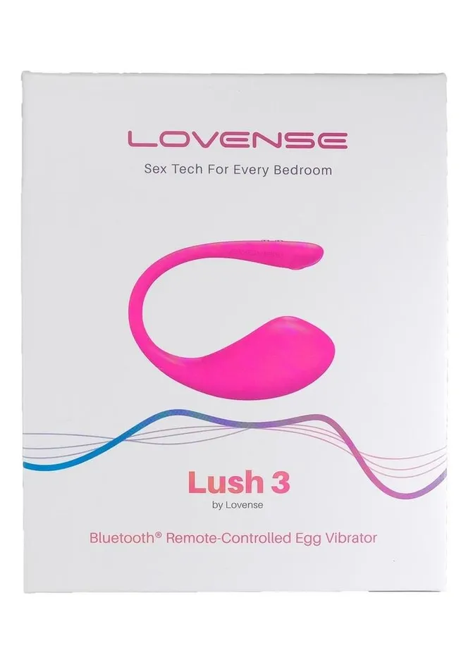 Lovense Lush 3 Remote Controlled Silicone Egg Vibrator Lovense Female Sex Toys Lovense Lush 3 Remote Controlled Silicone Egg Vibrator Lovense Female Sex Toys