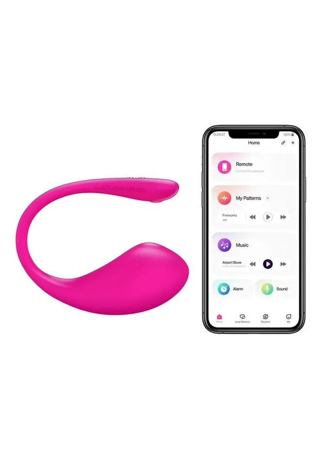 Lovense Lush 3 Remote Controlled Silicone Egg Vibrator Lovense Female Sex Toys Lovense Lush 3 Remote Controlled Silicone Egg Vibrator Lovense Female Sex Toys