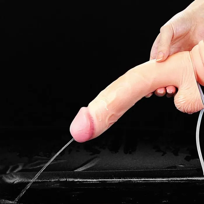 Lovetoy Cumming Softee Soft Ejaculation Cock 9 with Balls 229 cm Squirting Dong Female Sex Toys Lovetoy Cumming Softee Soft Ejaculation Cock 9 with Balls 229 cm Squirting Dong Female Sex Toys