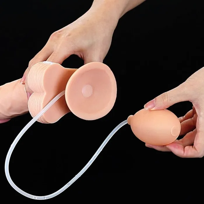 Lovetoy Cumming Softee Soft Ejaculation Cock 9 with Balls 229 cm Squirting Dong Female Sex Toys Lovetoy Cumming Softee Soft Ejaculation Cock 9 with Balls 229 cm Squirting Dong Female Sex Toys