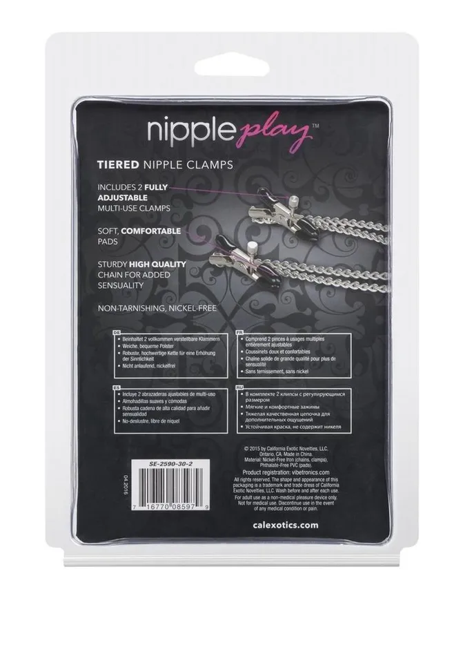 Nipple Play Couples Nipple Play Tiered Nipple Clamps Nipple Play Couples Nipple Play Tiered Nipple Clamps