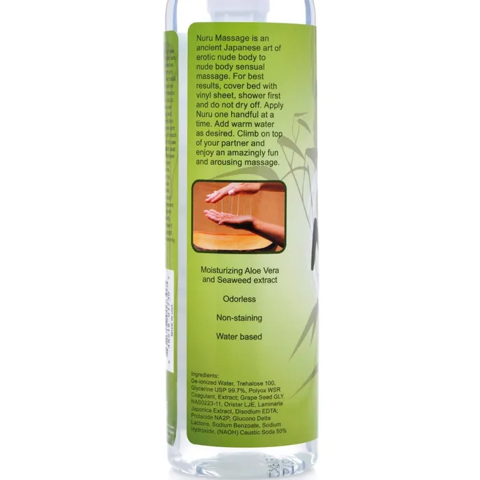 Nuru Couples Body Massage Gel 8oz Lime Prometheus Couples