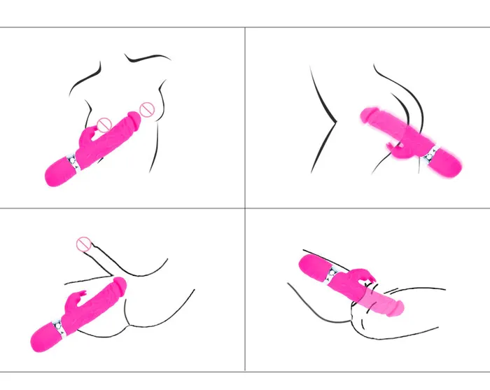 Onion Toy Female Sex Toys Silicone Vibrating Dildo with Rabbit Ears Clitoral Stimulator Onion Toy Female Sex Toys Silicone Vibrating Dildo with Rabbit Ears Clitoral Stimulator