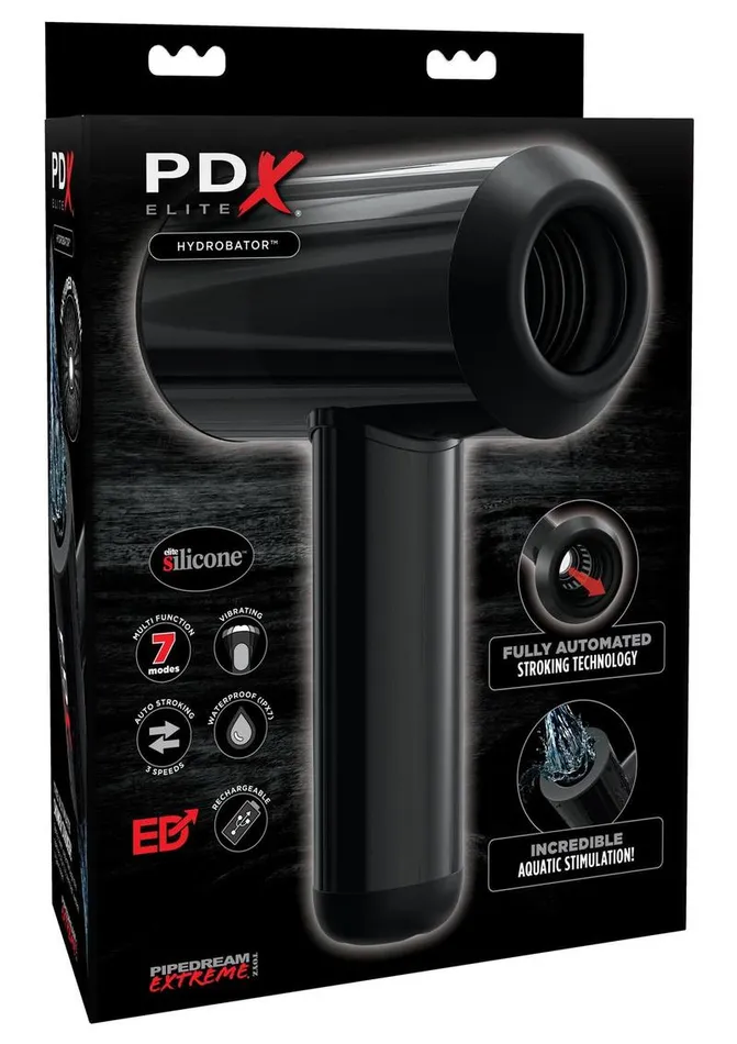 PDX Elite Male Sex Toys Pipedream Extreme Elite Rechargeable Hydrobator Masturbator