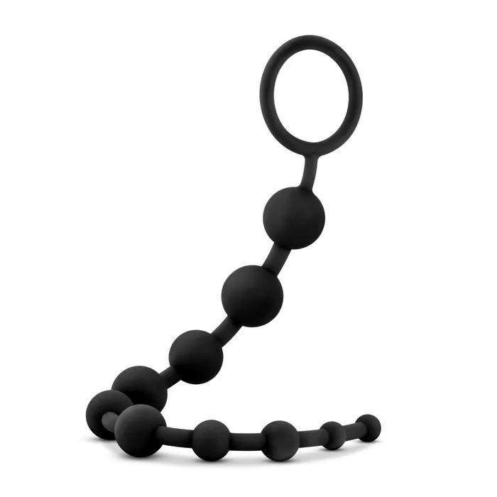 Performance Silicone 10 Beads Black Blush Novelties Anal