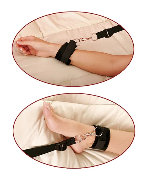 Pipedream Products Fetish Fantasy Series Bed Restraint Bondage Kit Couples