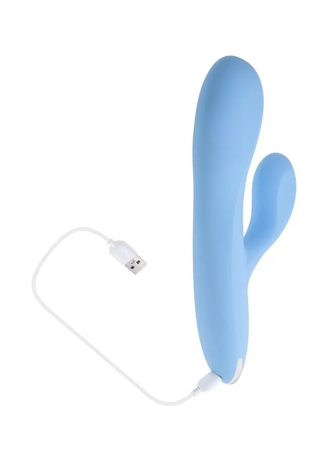 Playboy Up and Away Rechargeable Silicone Rabbit Vibrator Playboy Female Sex Toys