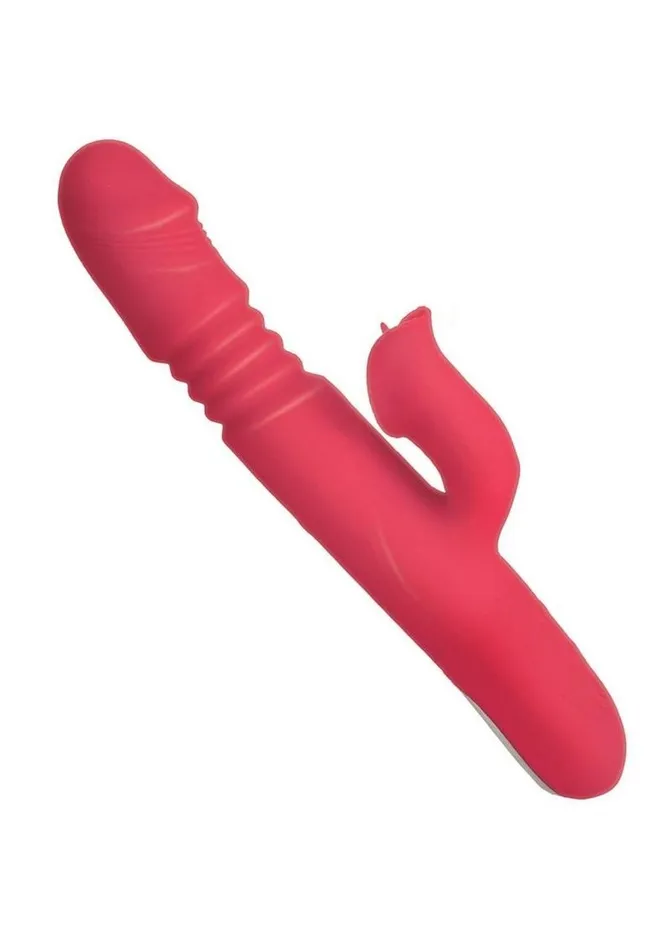 Princess Passion Heat Rechargeable Silicone Warming Vibrator with Clitoral Wheel Princess Female Sex Toys