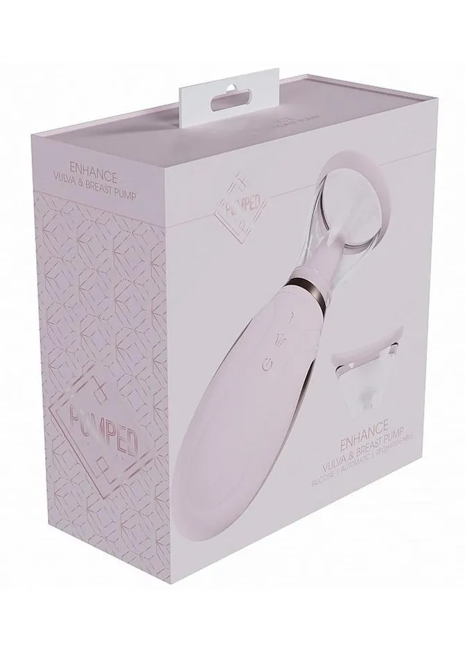 Pumped Enhanced Automatic 13 Speed Silicone Rechargeable Vulva and Breast Pump Pumped Female Sex Toys