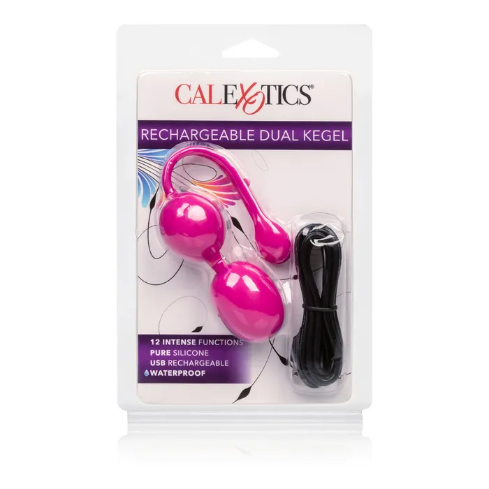 Rechargeable Dual Kegel Pink California Exotic Female Sex Toys