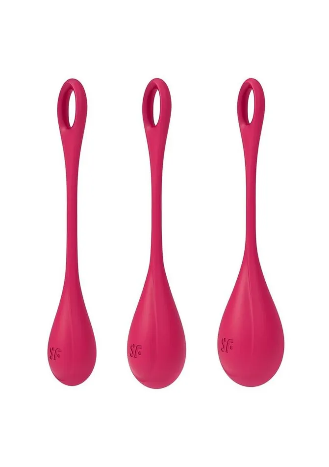 Satisfyer Yoni Power 1 Silicone Weighted Ben Wa Balls Satisfyer Female Sex Toys Satisfyer Yoni Power 1 Silicone Weighted Ben Wa Balls Satisfyer Female Sex Toys