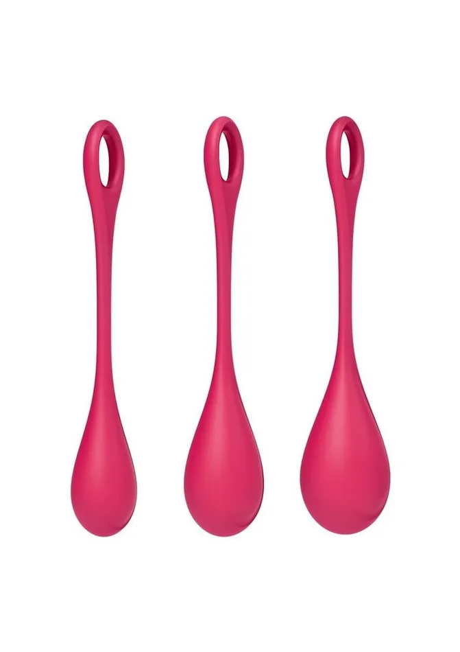 Satisfyer Yoni Power 1 Silicone Weighted Ben Wa Balls Satisfyer Female Sex Toys
