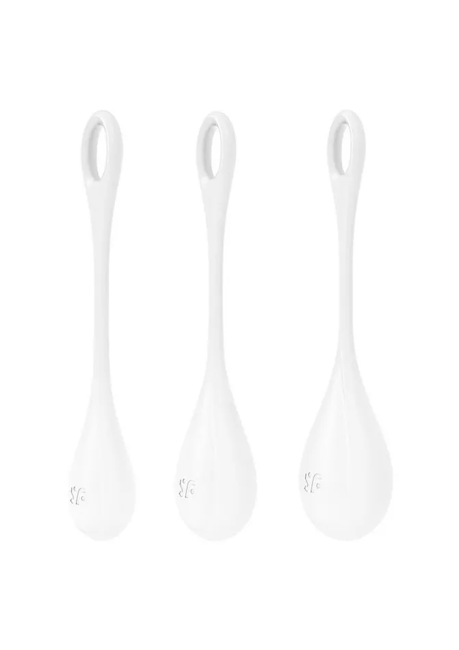 Satisfyer Yoni Power 1 Silicone Weighted Ben Wa Balls Satisfyer Female Sex Toys