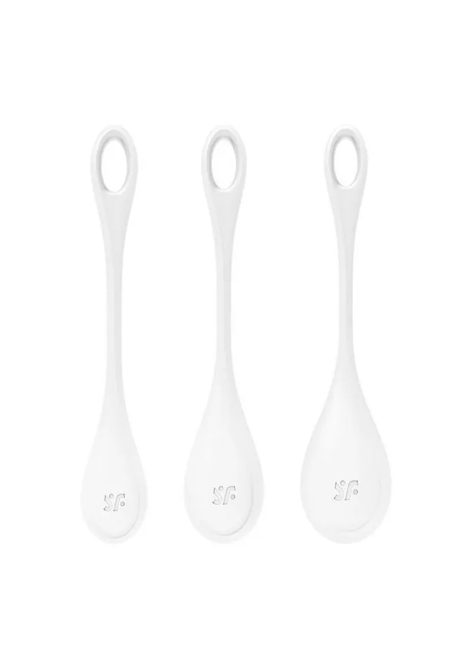 Satisfyer Yoni Power 1 Silicone Weighted Ben Wa Balls Satisfyer Female Sex Toys