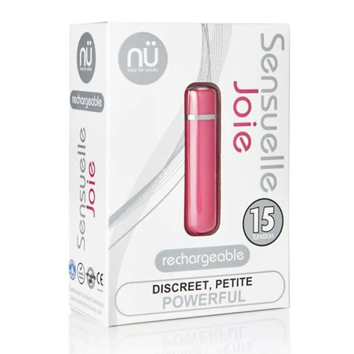 Sensuelle Vibrators Sensuelle Joie 15 Function Bullet Pink