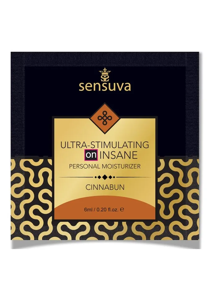 Sensuva Lubricants Sensuva Ultra Stimulating On Insane Cinnabun Flavored Lubricant Female Sex Toys Sensuva Lubricants Sensuva Ultra Stimulating On Insane Cinnabun Flavored Lubricant Female Sex Toys