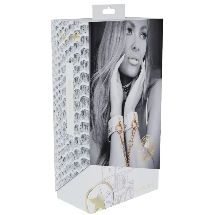 Shots Toys Couples OUCH Florence Collection Handcuffs White Restraints Shots Toys Couples OUCH Florence Collection Handcuffs White Restraints