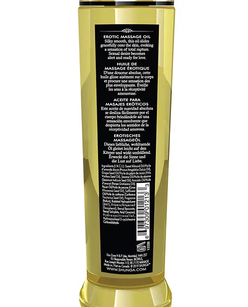 Shunga Couples Shunga Erotic Massage Oil 8 oz Monoi