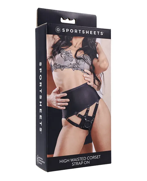 Sportsheets High Waisted StrapOn Corset Black Sportsheets International Female Sex Toys Sportsheets High Waisted StrapOn Corset Black Sportsheets International Female Sex Toys