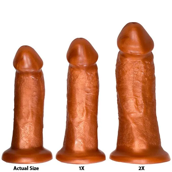 SquarePegToys Female Sex Toys SquarePegToys Wyatt Harness Suction Cup SuperSoft Silicone Dildo