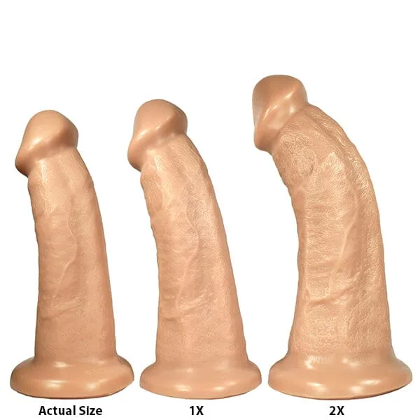 SquarePegToys Female Sex Toys SquarePegToys Wyatt Harness Suction Cup SuperSoft Silicone Dildo