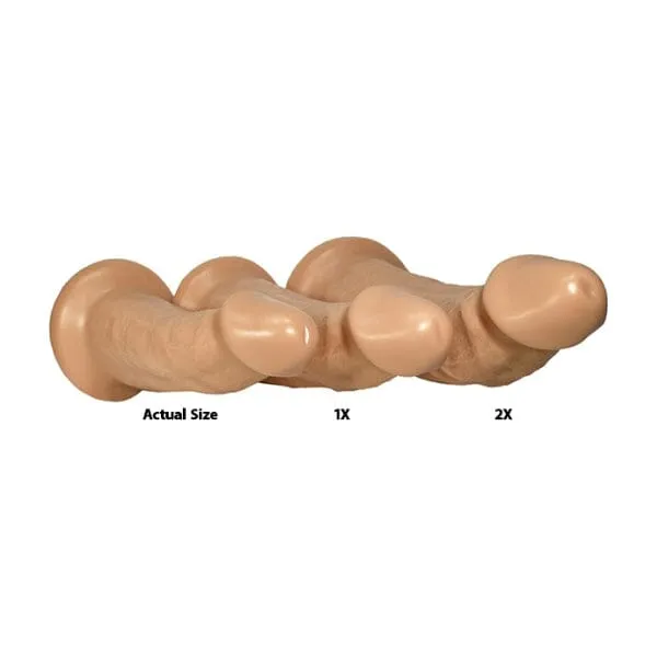SquarePegToys Female Sex Toys SquarePegToys Wyatt Harness Suction Cup SuperSoft Silicone Dildo